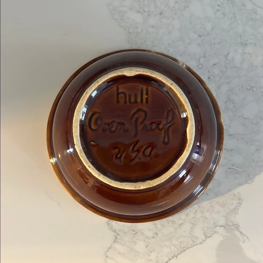 Vintage Hull 5.5” Ceramic Bowl - Picture 2 of 3